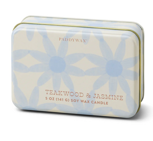 Everyday Tin Candle - Teakwood & Jasmine