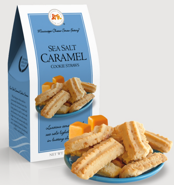 Sea Salt Caramel Cookie Straws 3.5 oz