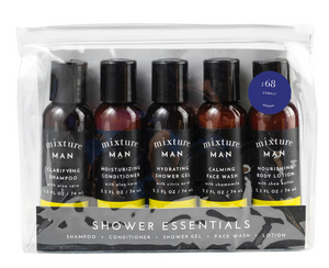 Mixture Man Shower Essentials Gift Set - Cobalt