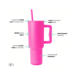 Raspberry Vibes Trek Tumbler - 40 oz