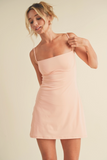 Sweetheart Dress - Peach