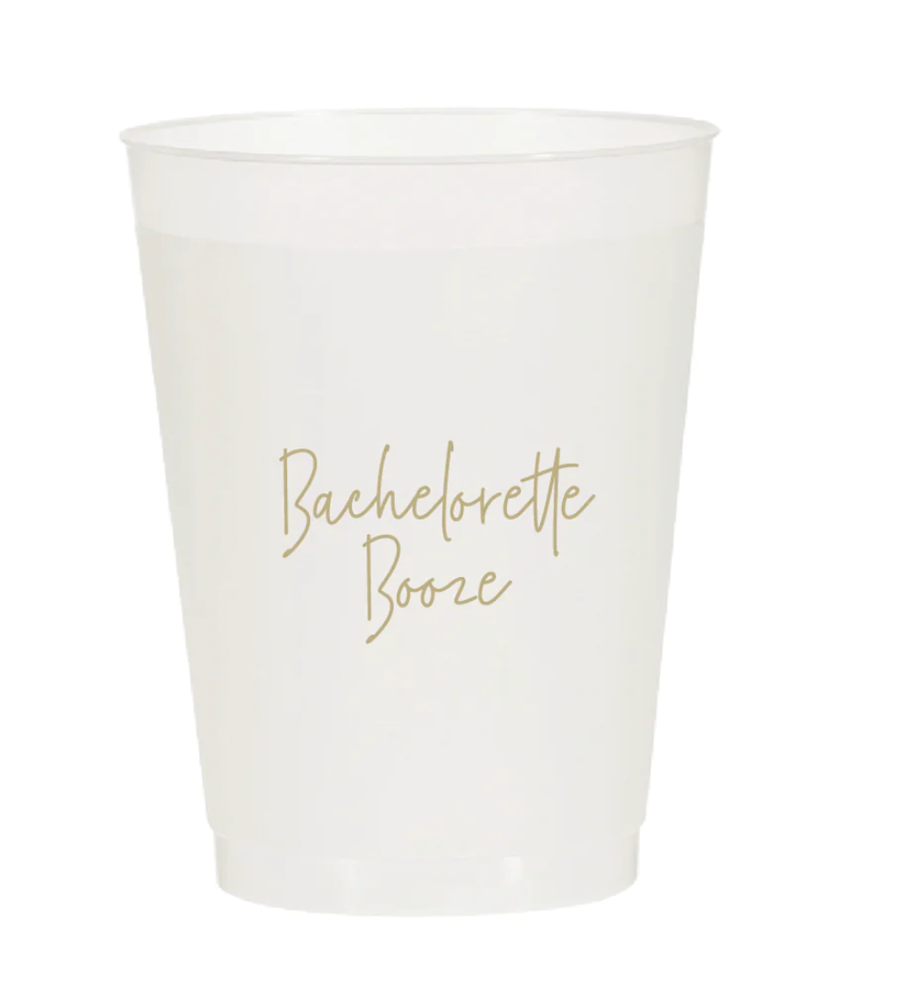 Bachelorette Booze Frost Flex Cups