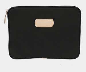 Computer Case - Black Coated Canvas