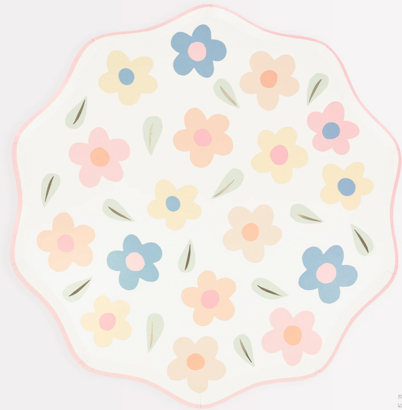 Happy Flowers Dinner Plates