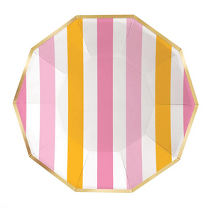 Cabana Stripe Dinner Plates