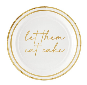 Let Them Eat Cake Side Plates
