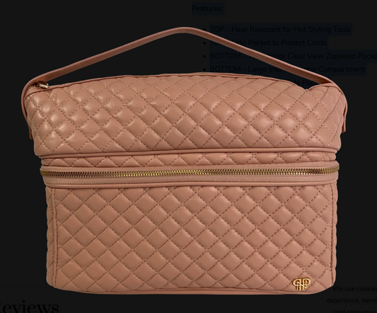 Stylist Travel Bag - Petal Rose