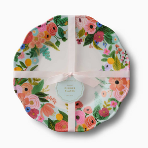 Garden Party Melamine Assorted Dinner Plates