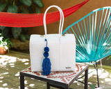 Solid White Día Tote