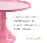 Pink Melamine Cake Stand