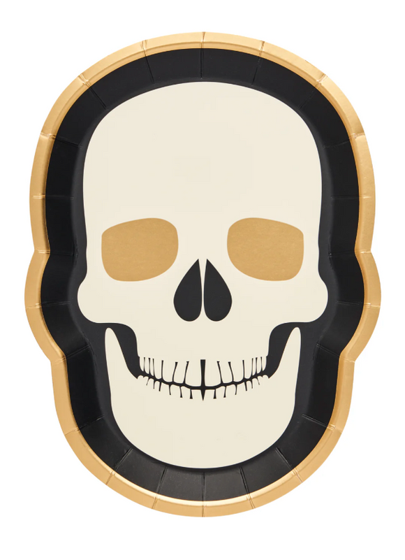 Skull Diecut Salad Plates