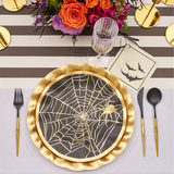 Classic Spooky Wavy Dinner Plates