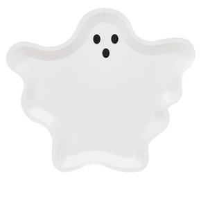 Ghost Diecut Salad Plates - Boo Treats