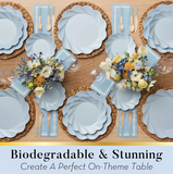 Eco Dinner Plate - Sky Blue