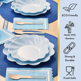 Eco Salad Plate - Sky Blue