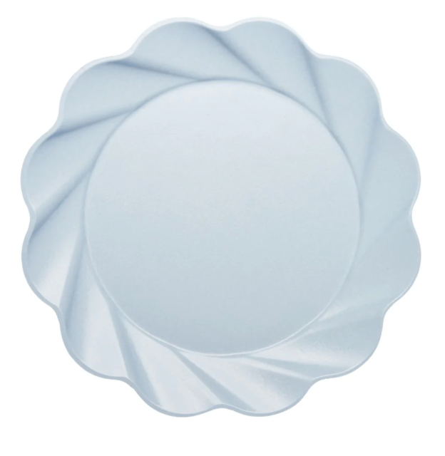 Eco Extra Large Dinner Plate - Sky Blue