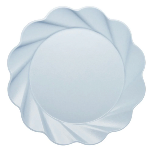 Eco Extra Large Dinner Plate - Sky Blue