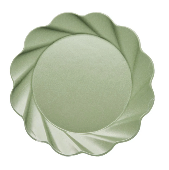 Eco Extra Large Dinner Plate - Sage