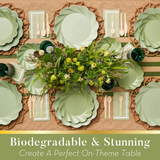 Eco Extra Large Dinner Plate - Sage