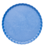 Eco Pleated Dinner Plate - French Blue