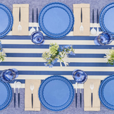 Eco Pleated Dinner Plate - French Blue