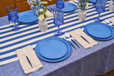 Eco Pleated Salad Plate - French Blue