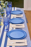 Eco Pleated Salad Plate - French Blue