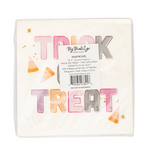 Foil Trick or Treat Beverage Napkins