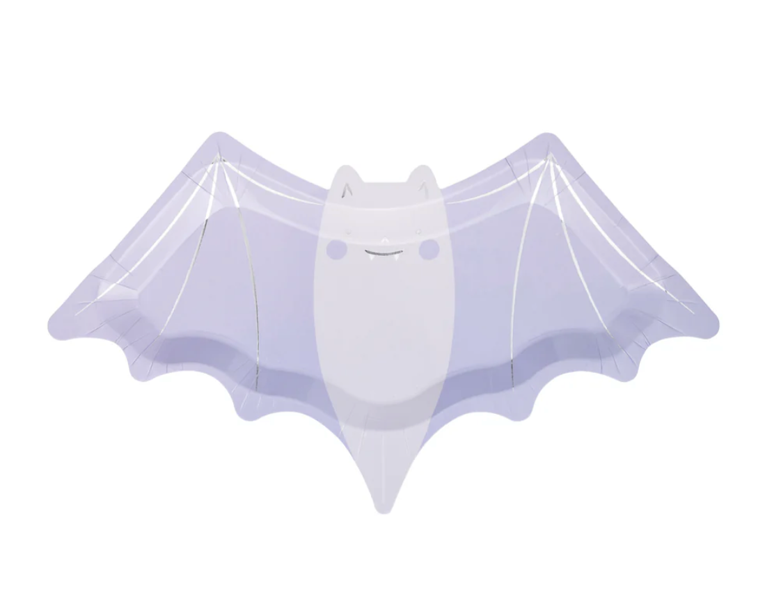 Bat Diecut Assorted Plates