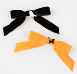 Halloween Velvet Bow Hair Clips