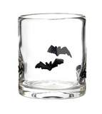 Bats Double Old Fashioned Icons Glass