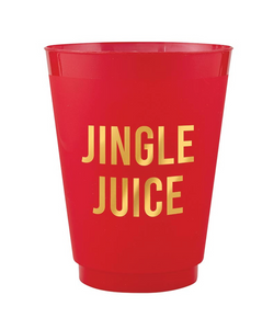 Jingle Juice Plastic Cups