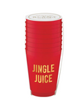 Jingle Juice Plastic Cups