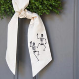 Skeleton Wreath Sash