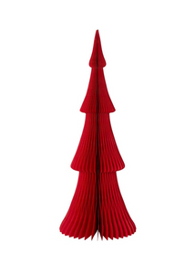 Frasier Fir Paper Tree - Red/24"