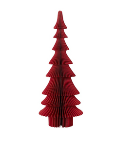 Siberian Fir Paper Tree - Deep Red/14"