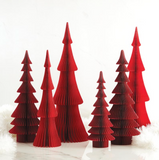 Siberian Fir Paper Tree - Deep Red/14"