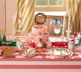 Stripy Candy Cane Diecut Napkins