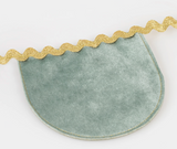 Velvet Scalloped Garland