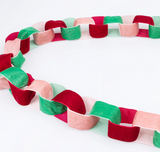 Velvet Chain Link Garland