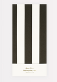 Black Striped Tablecloth