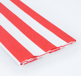 Red Striped Tablecloth