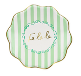 Christmas Striped Side Plates