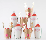 Christmas Honeycomb Paper Cups