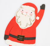 Jolly Christmas Santa Diecut Napkins