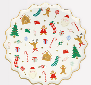 Jolly Christmas Dinner Plates