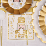 Gilded Nutcracker Dinner Napkins