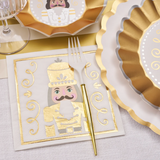 Gilded Nutcracker Dinner Napkins