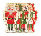 Nutcracker Christmas Assorted Salad Plates