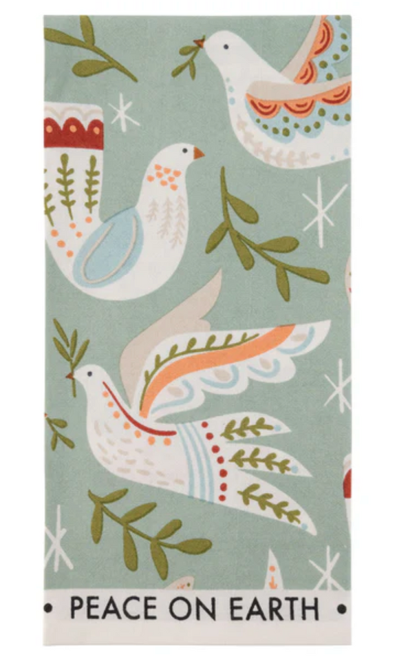 Shelly Tea Towel - Doves